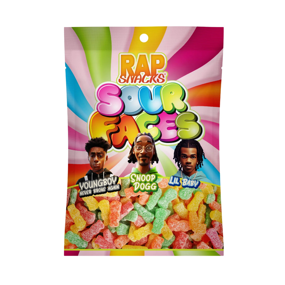 Rap Snacks Sour Faces 150g
