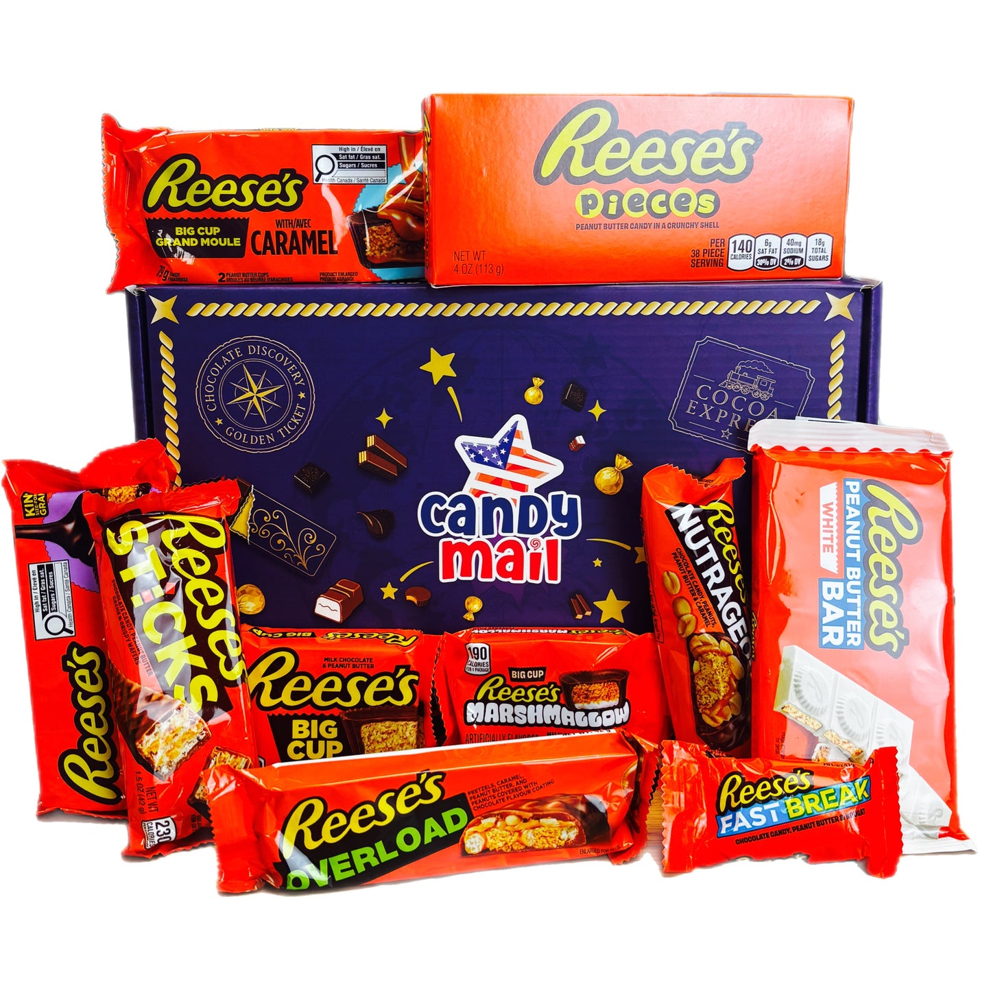 
                  
                    Reese’s Chocolate Mystery Box – Treat Edition
                  
                