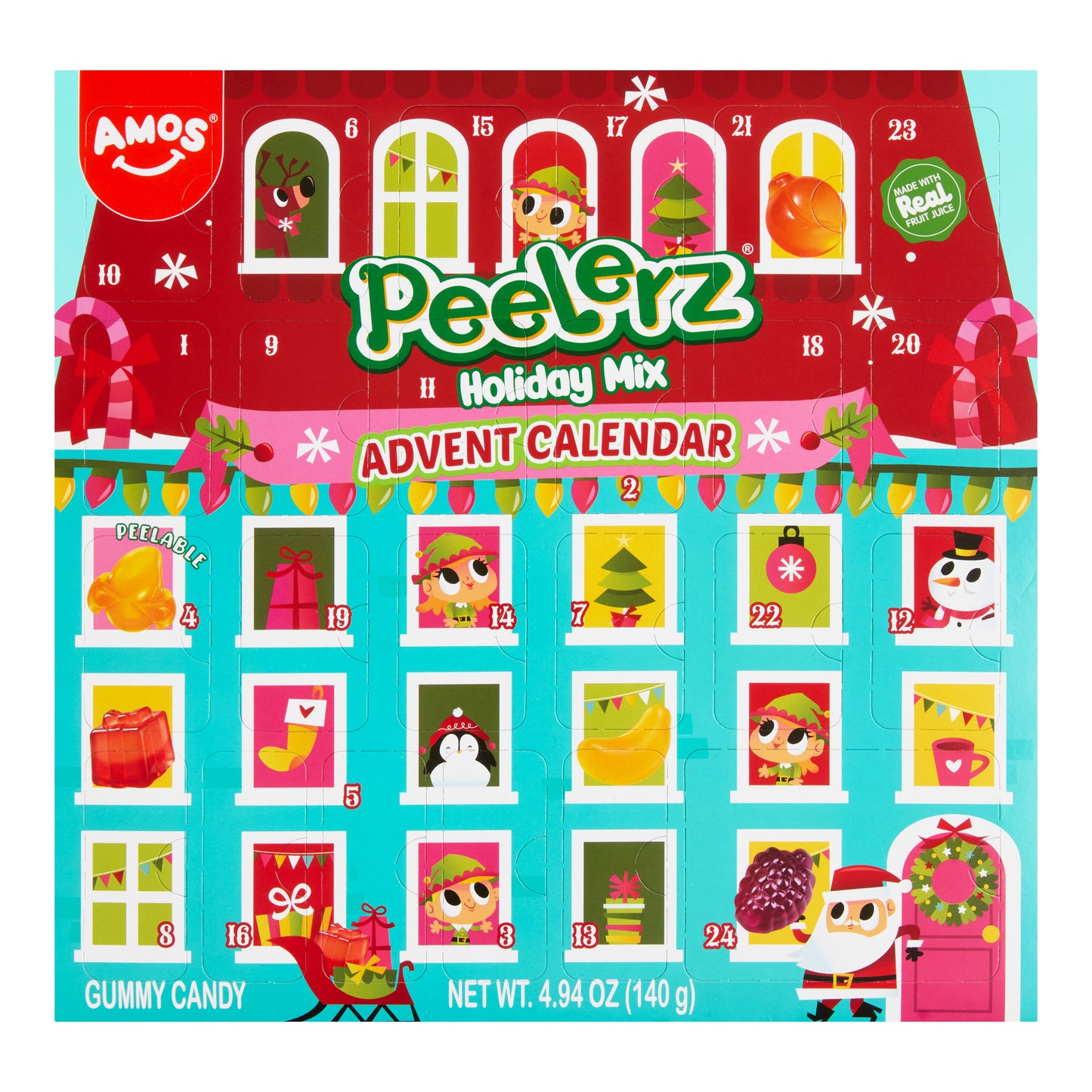 
                  
                    Peelerz Holiday Mix Advent Calendar 140g
                  
                