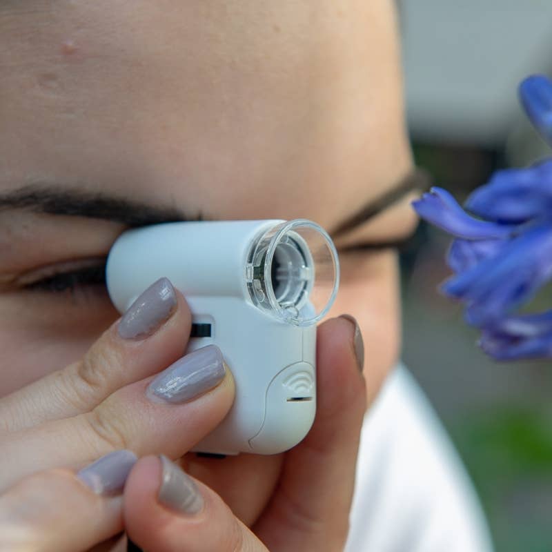 
                  
                    World's Smallest Microscope – Mini LED Microscope with 10x Magnification
                  
                