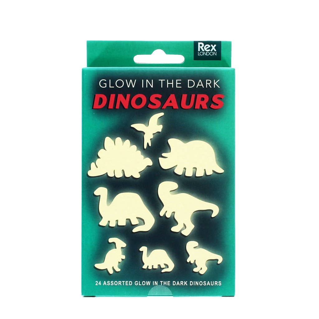 
                  
                    Glow in the Dark Dinosaur Wall & Ceiling Shapes – Box of 24
                  
                