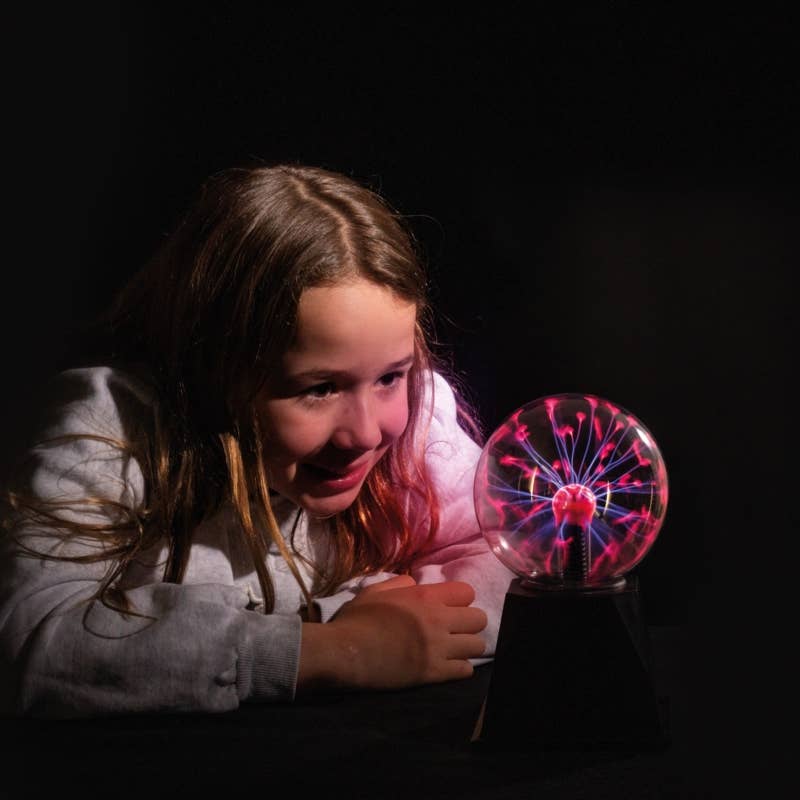 
                  
                    Science Museum Plasma Ball 5" – USB Touch & Sound Reactive Lightning Globe
                  
                