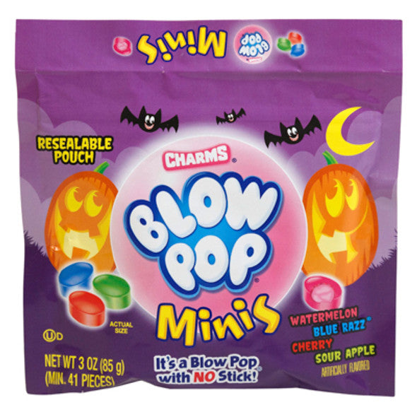 Charms Blow Pop Minis – Halloween Mix 85 g