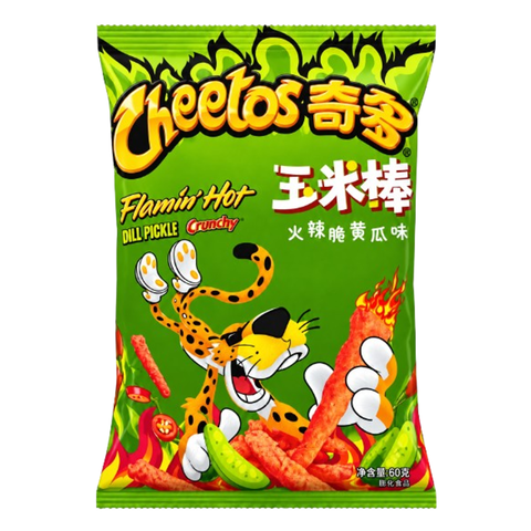 Cheetos Flamin' Hot Pickle Crunchy (China) 60g