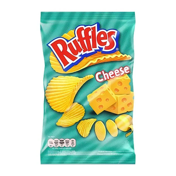 Ruffles Cheese 140 g (EU) Best Before  OCTOBER /NOVEMBER 2025