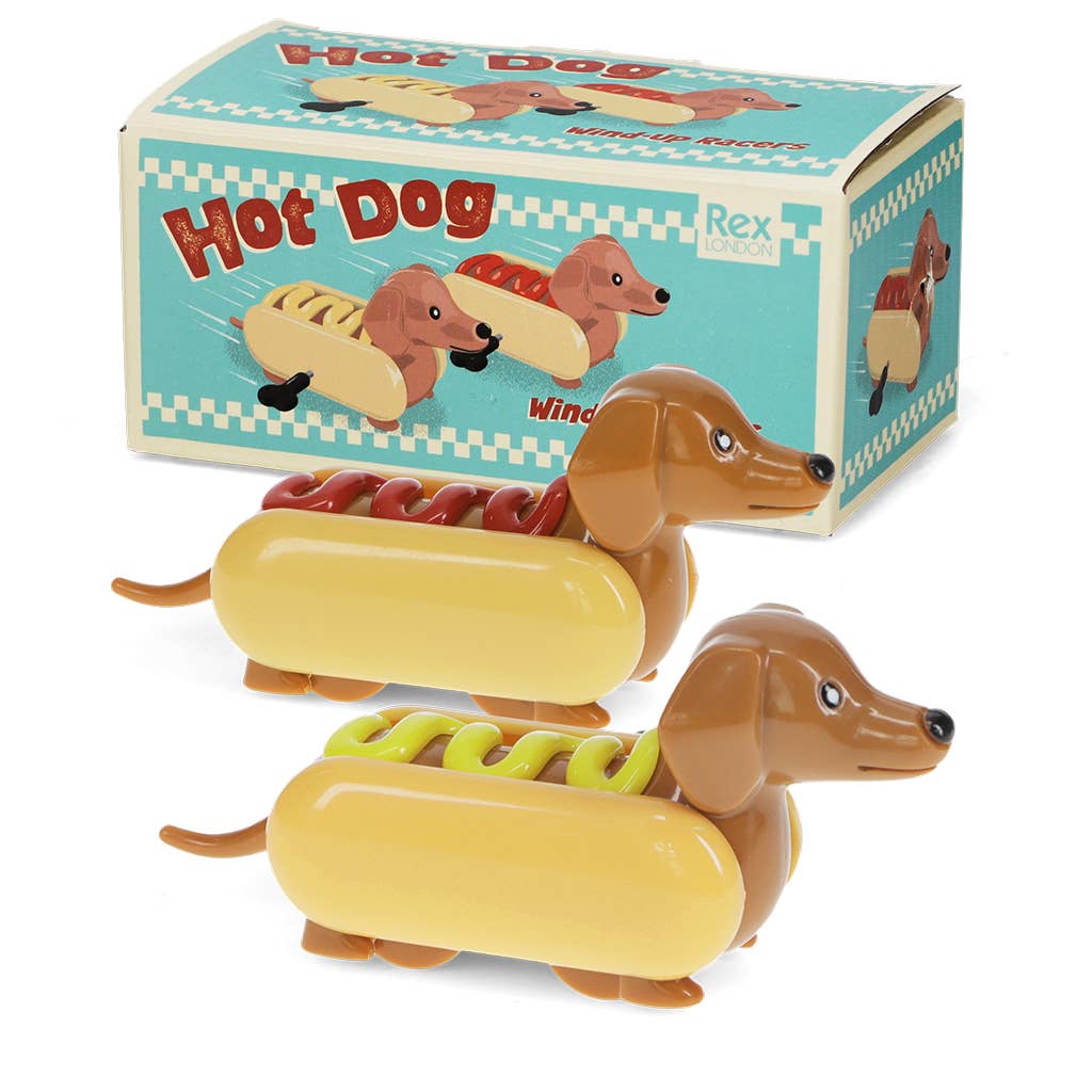 
                  
                    Hot Dog Wind-Up Racers – Set of 2 Sausage Dog Racing Toys
                  
                