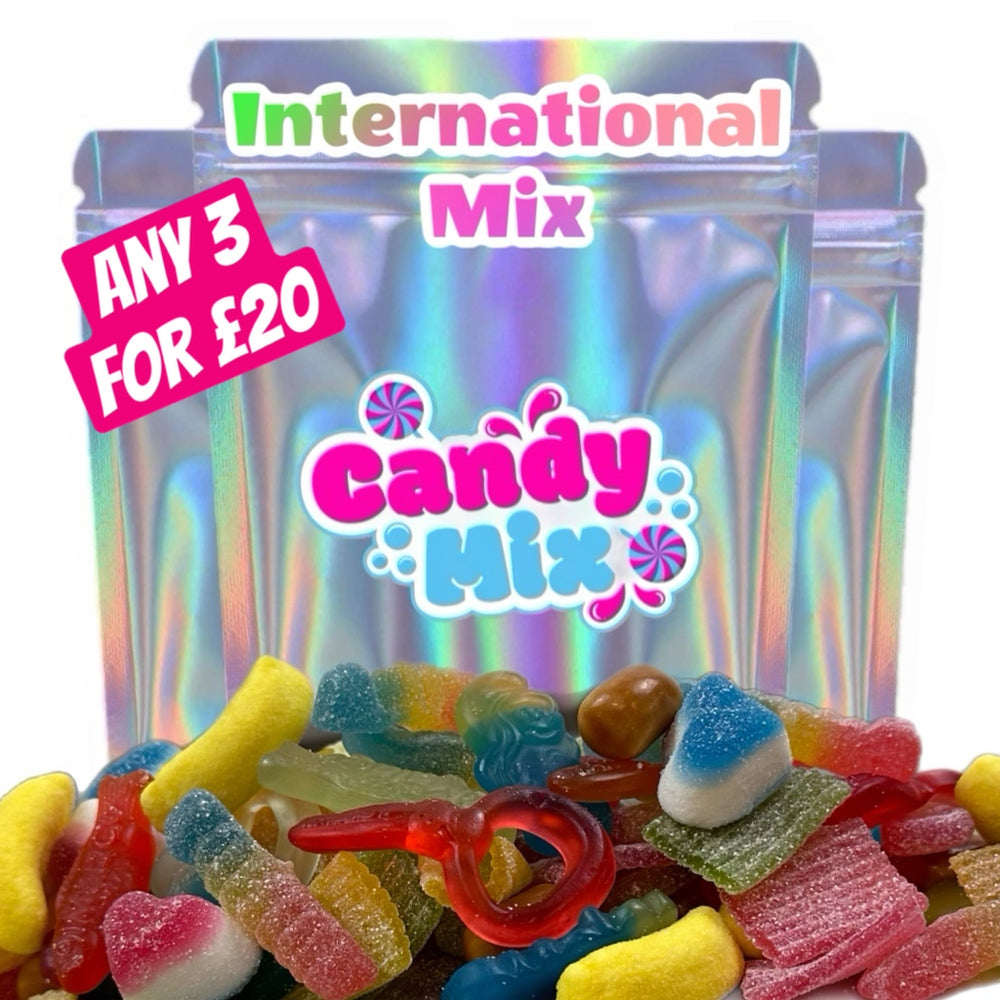 Pick and Mix Sweets - International Mix 500g