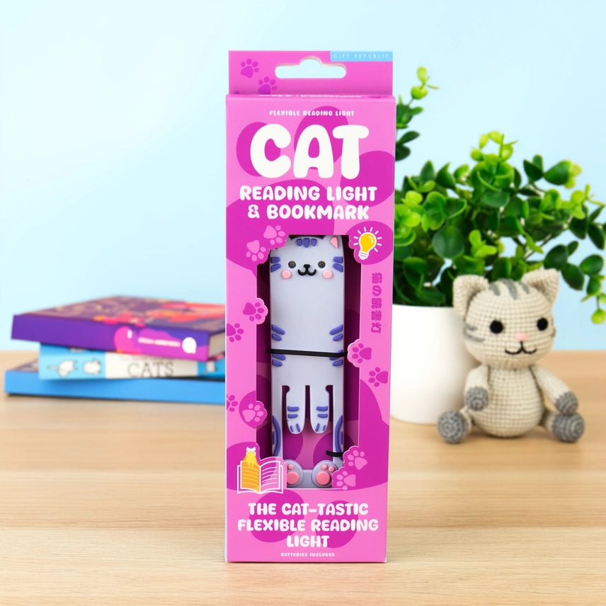 
                  
                    Cat Reading Light and Bookmark
                  
                