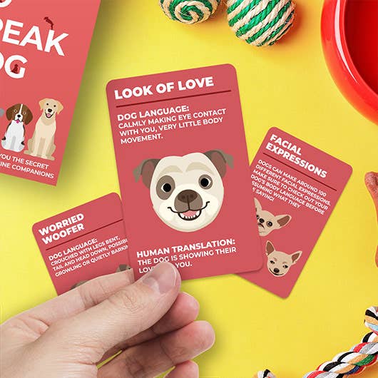 How To Speak Dog Cards – Dog Body Language & Behaviour Guide