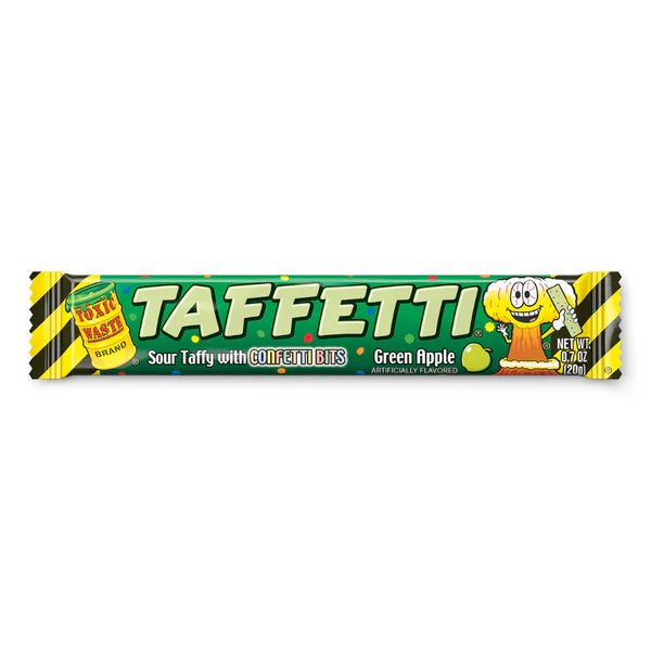 Toxic Waste Taffetti Green Apple 20g