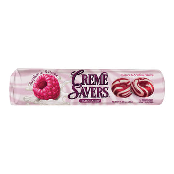 Creme Savers Raspberries & Creme 50g