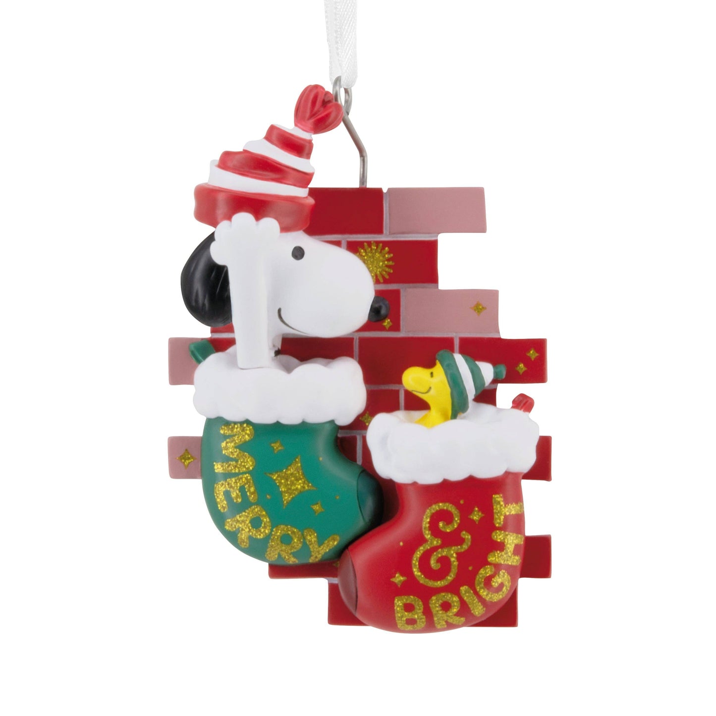 
                  
                    PEANUTS™ Christmas Ornament  SNOOPY and Woodstock Stockings
                  
                