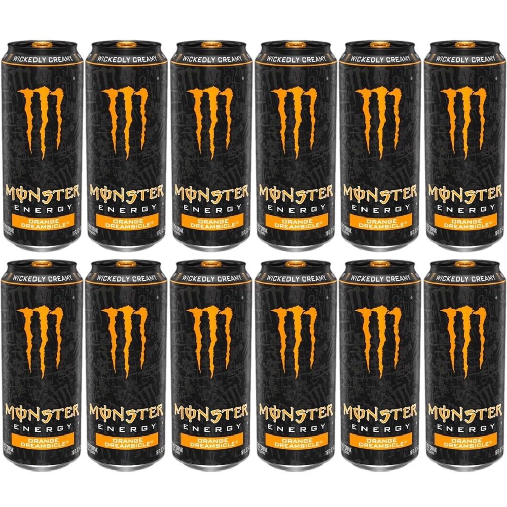 12 Pack Monster Energy Orange Dreamsicle USA 12 x 473ml