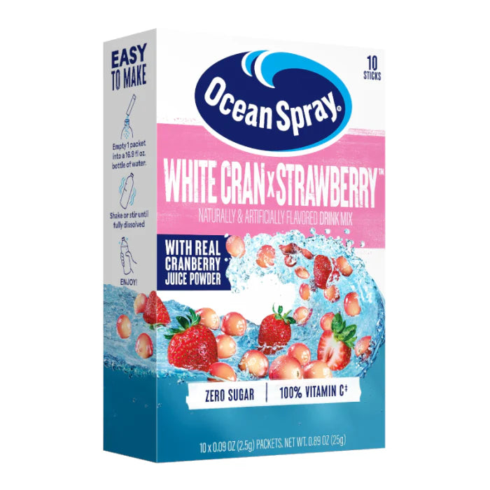 Singles-To-Go Ocean Spray White Cran x Strawberry 25g