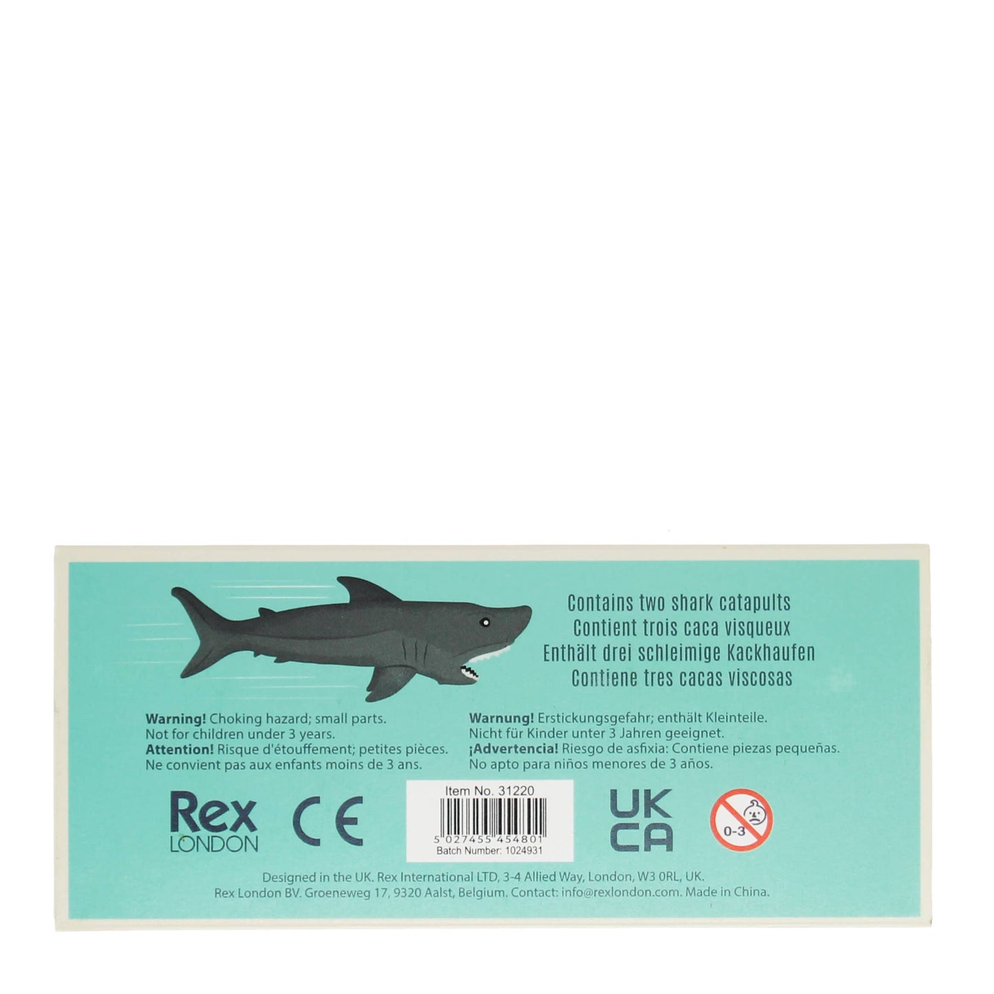 
                  
                    Flying Shark Finger Catapults – Set of 2 Stretchy Shark Slingshot Toys
                  
                