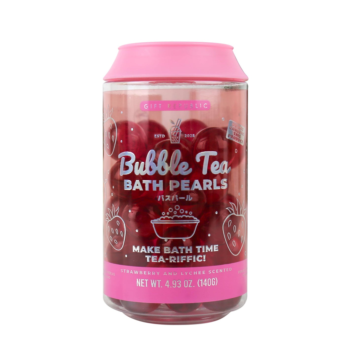 
                  
                    Bubble Tea Bath Pearls Strawberry & Lychee Novelty Gift
                  
                