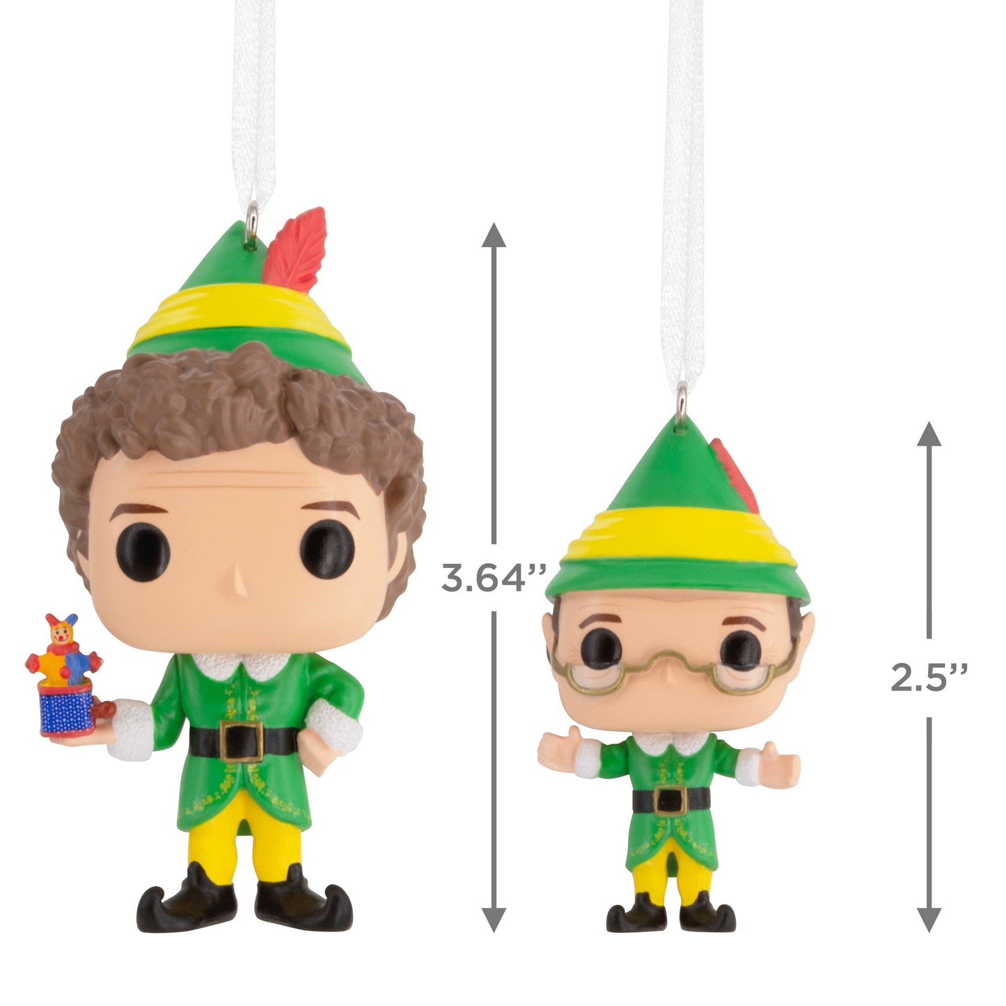 
                  
                    Funko POP! Elf Christmas Ornaments - 2 Pack Buddy & Papa Elf: Funko
                  
                