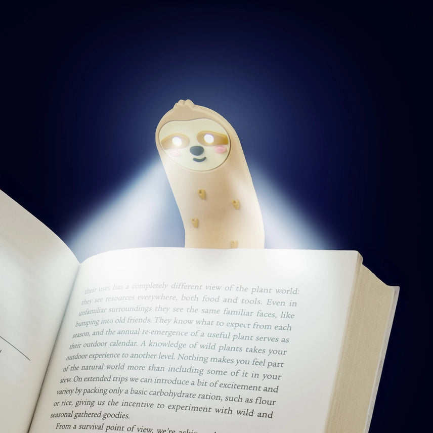 
                  
                    Sloth Reading Light and Bookmark
                  
                