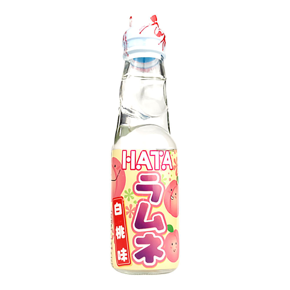 Hata Kosen Peach Ramune Soda 200ml
