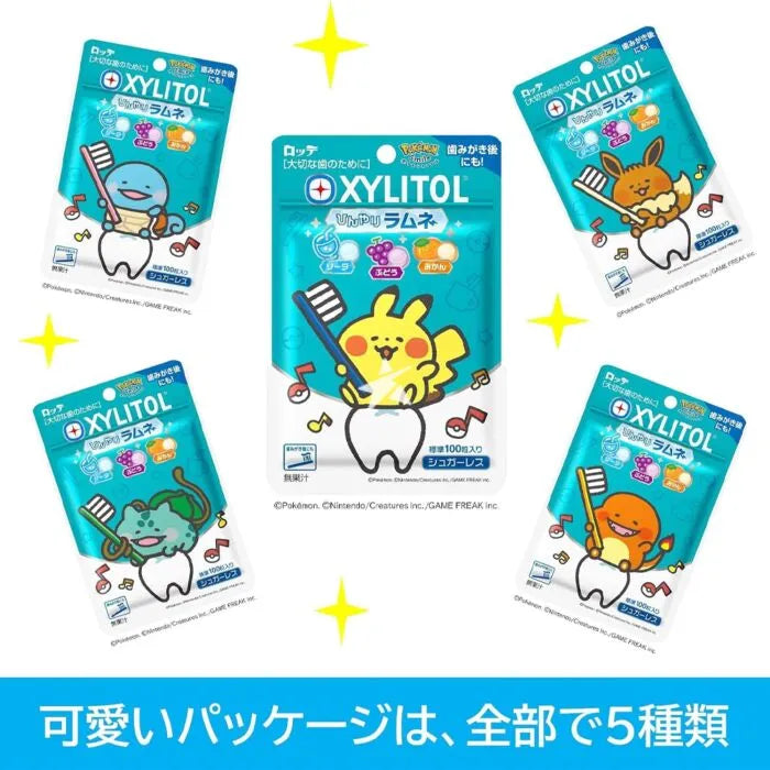 
                  
                    Lotte Xylitol Ramune Candy Pokemon Collab Edition Random Design 32g
                  
                