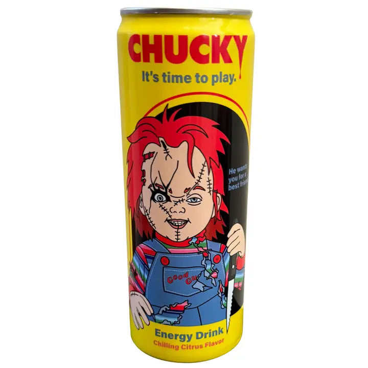 Chucky “It’s Time To Play” Chilling Citrus Energy Drink (USA) 355 ml