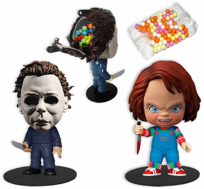 UNIVERSAL CHUCKY/MICHAEL MYERS CANDY CASE 10g
