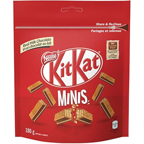 Nestlé KitKat Mini Pouch 180g – Canadian Edition