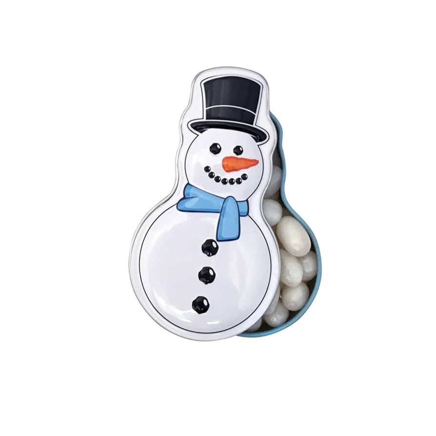 Snowman Poop Tin Strawberry Jelly Beans 36.8g