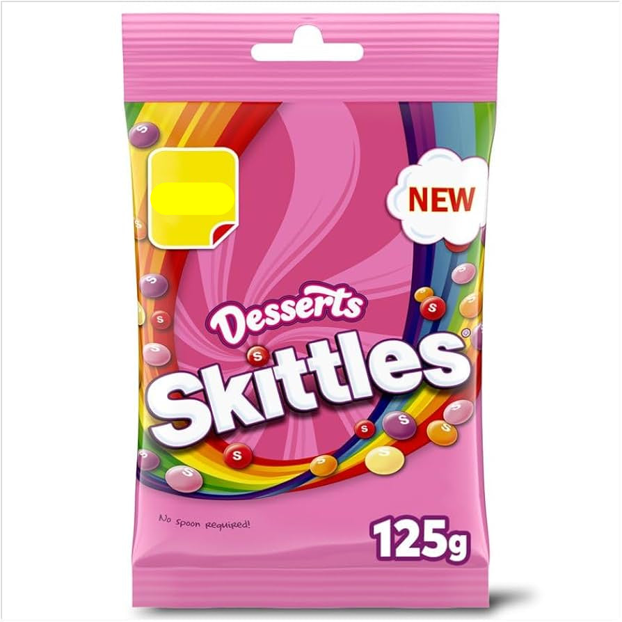 Skittles Dessert Flavoured Sweets (125g)
