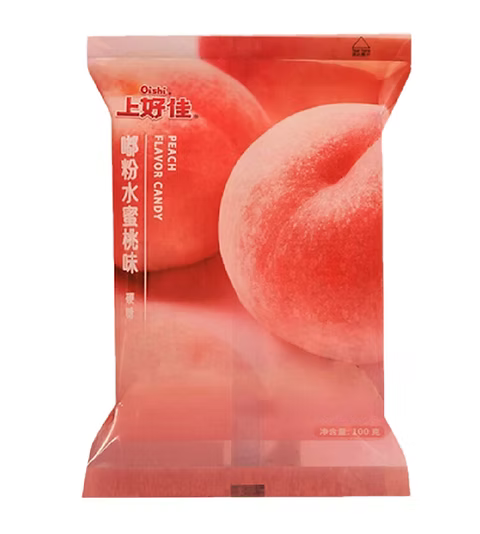 Oishi Hard Candy Peach Flavour 100g - Candymail UK