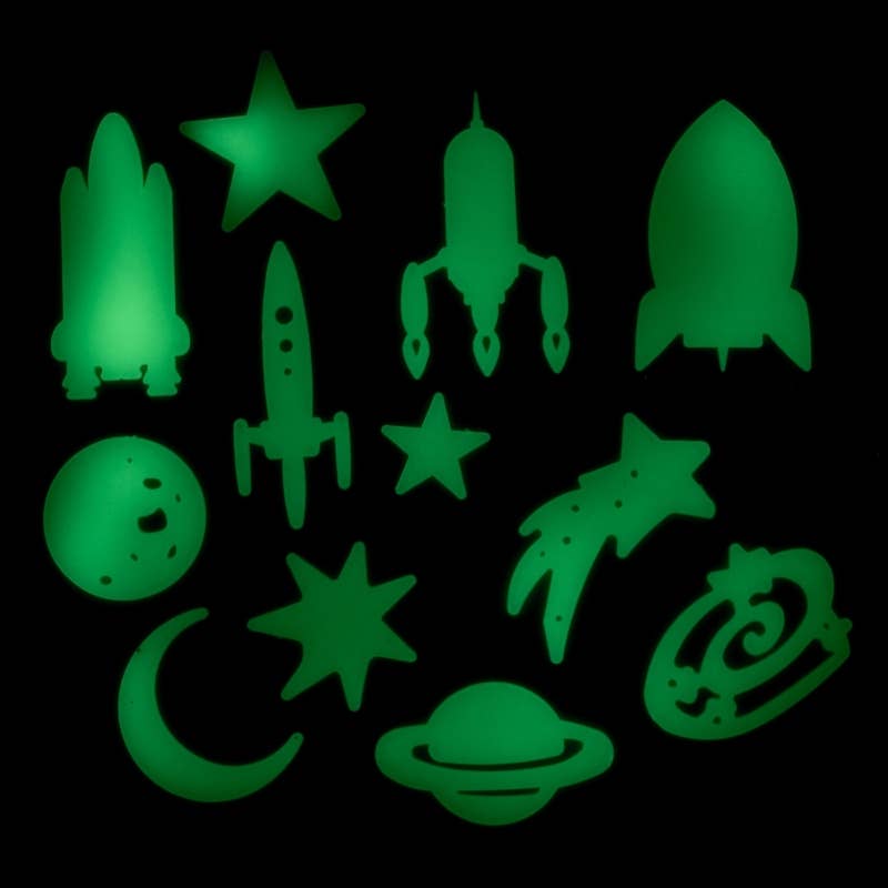 
                  
                    Cosmic Glow Stars – 50 Glow in the Dark Stars, Planets & Space Shapes
                  
                