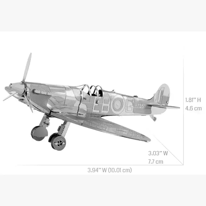 
                  
                    Metal Earth - Spitfire Steel Model Kit
                  
                