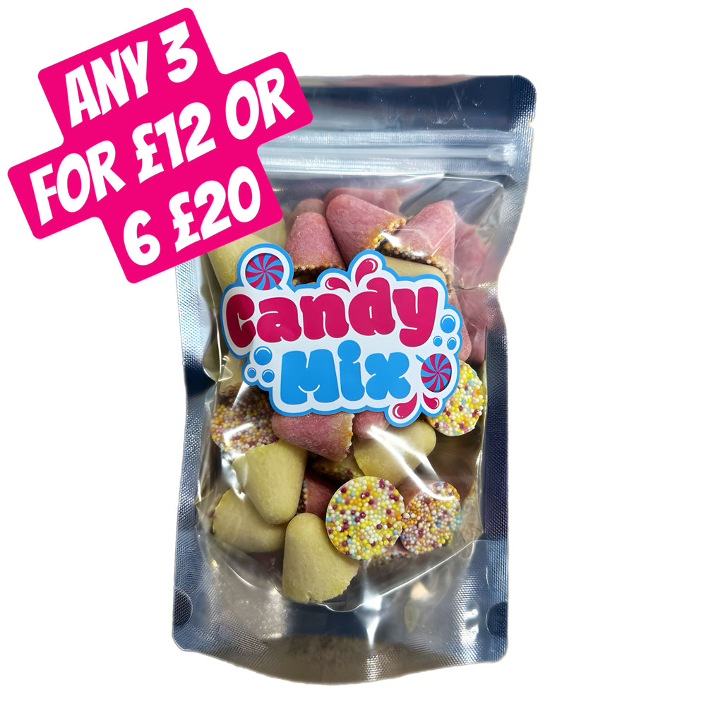 Pick and Mix Sweets - Chocolate Spinning Tops 250g