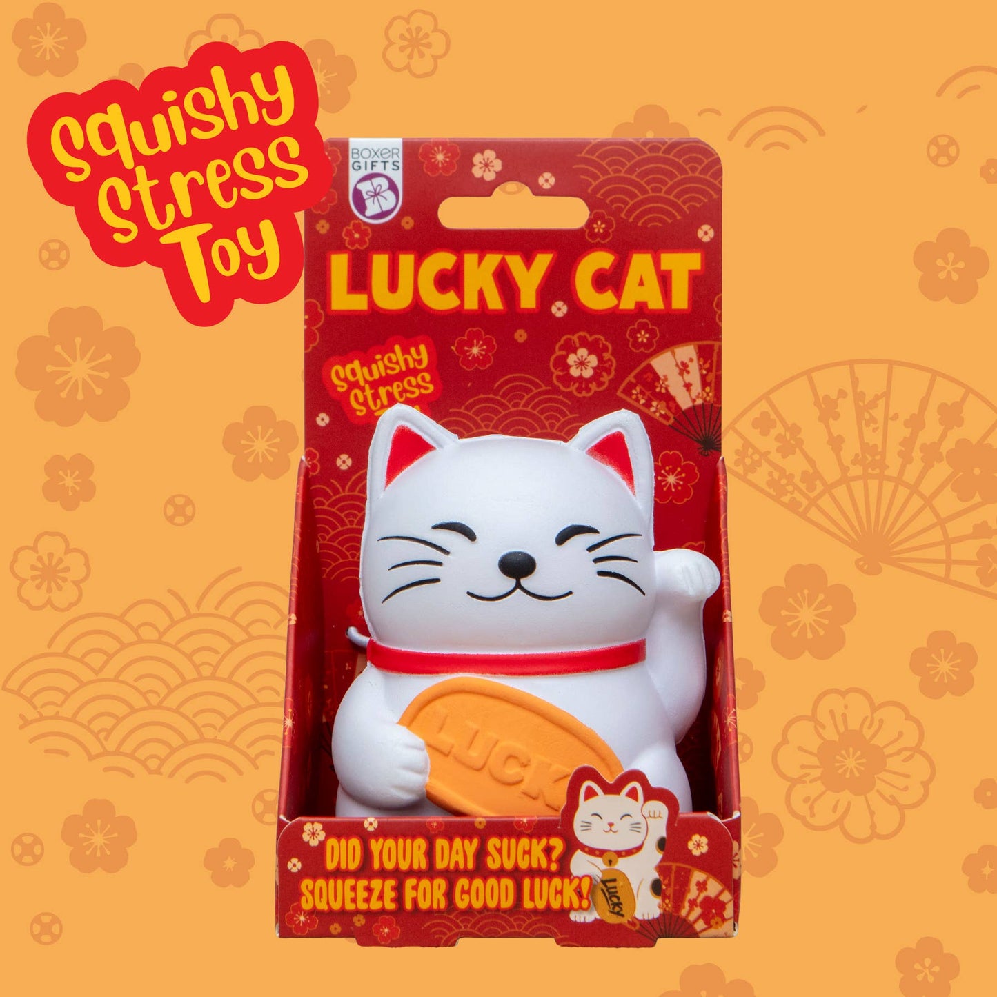 
                  
                    Lucky Cat Squishy Toy, Japanese Stress Toy
                  
                