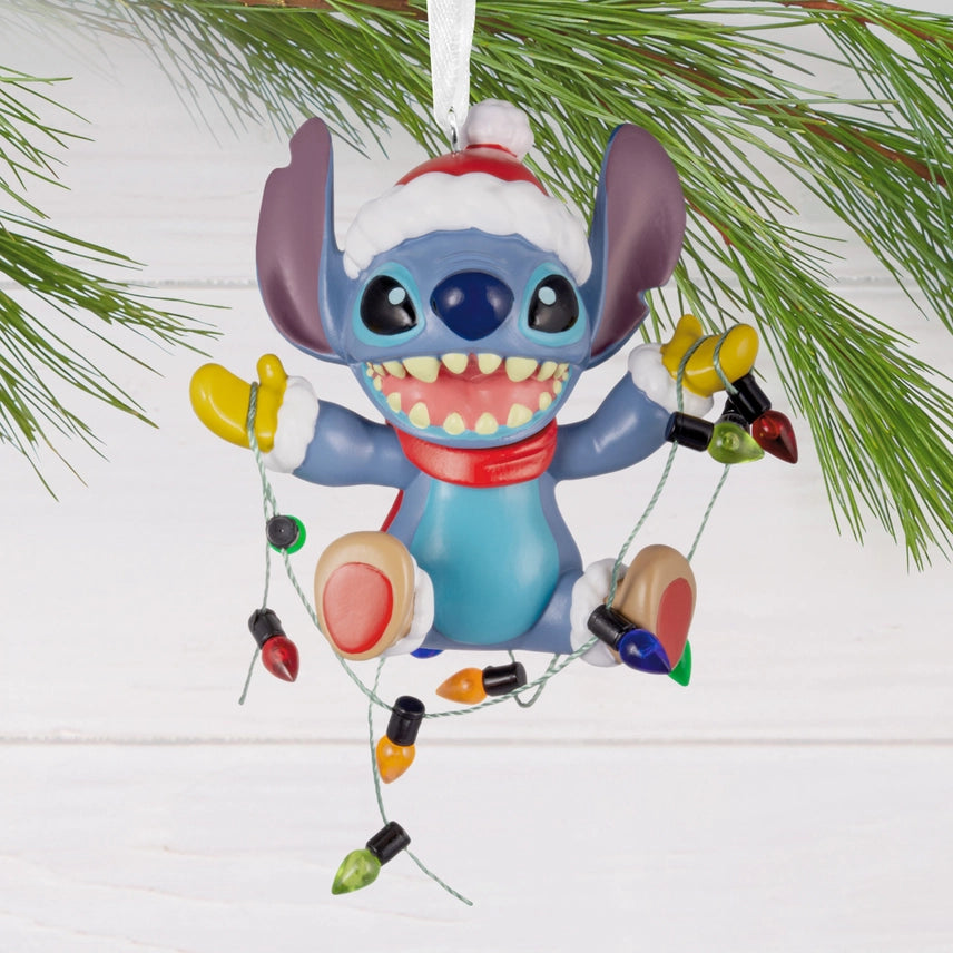 
                  
                    Disney Lilo & Stitch Fairy Light Entangled Stitch Christmas Ornament
                  
                