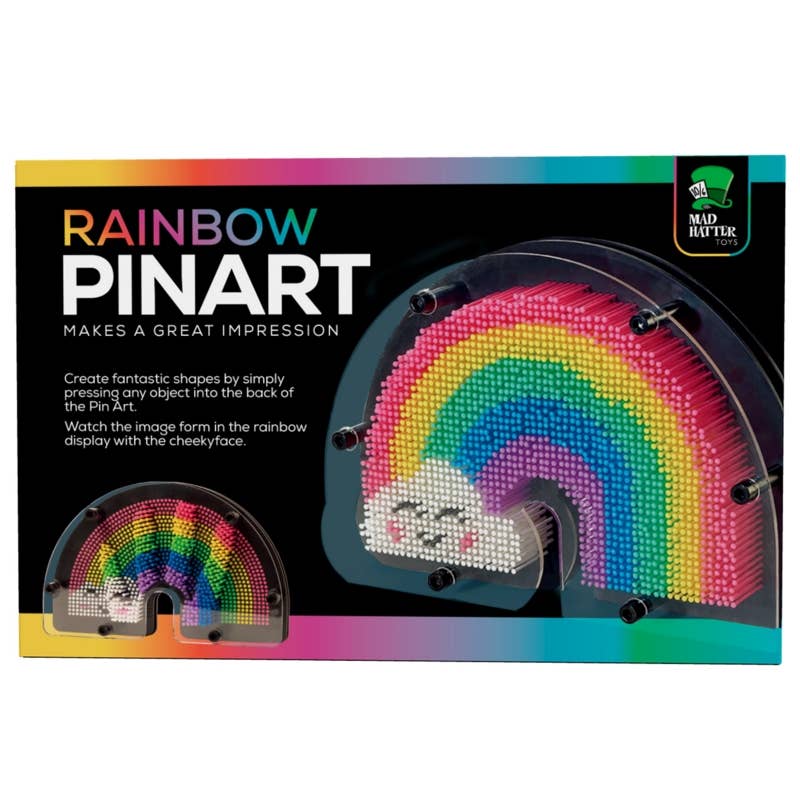 
                  
                    Rainbow Shaped Pin Art – Colourful 3D Impression Desk Toy
                  
                