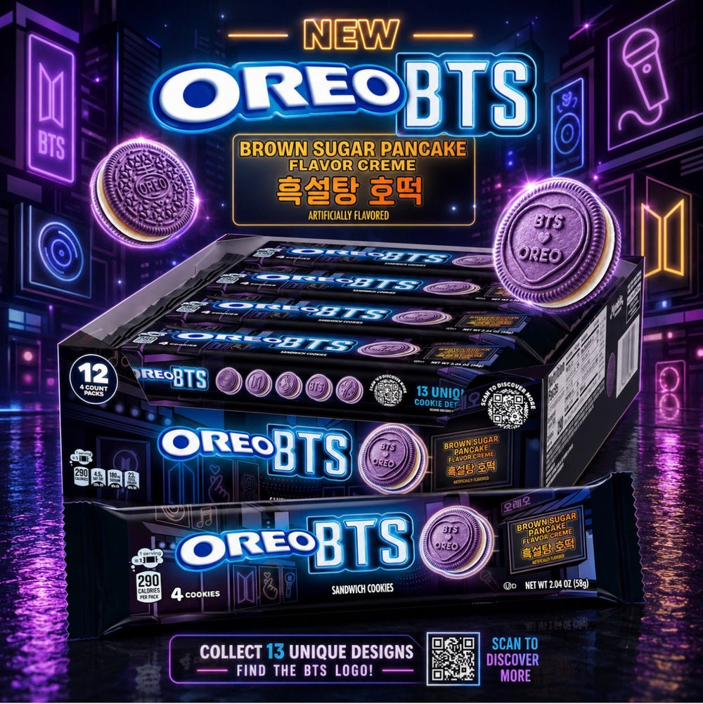 Oreo BTS Brown Sugar Pancake Limited Edition 58g – Candymail UK