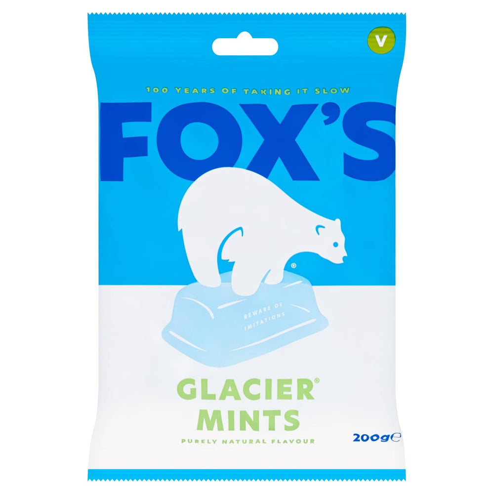 Fox's Glacier Mints 200g BEST BEFORE AUGUST 2025
