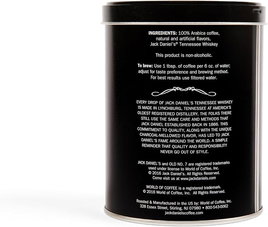 
                  
                    Jack Daniel's Tennessee Whisky Collector Coffee Tin 250g
                  
                