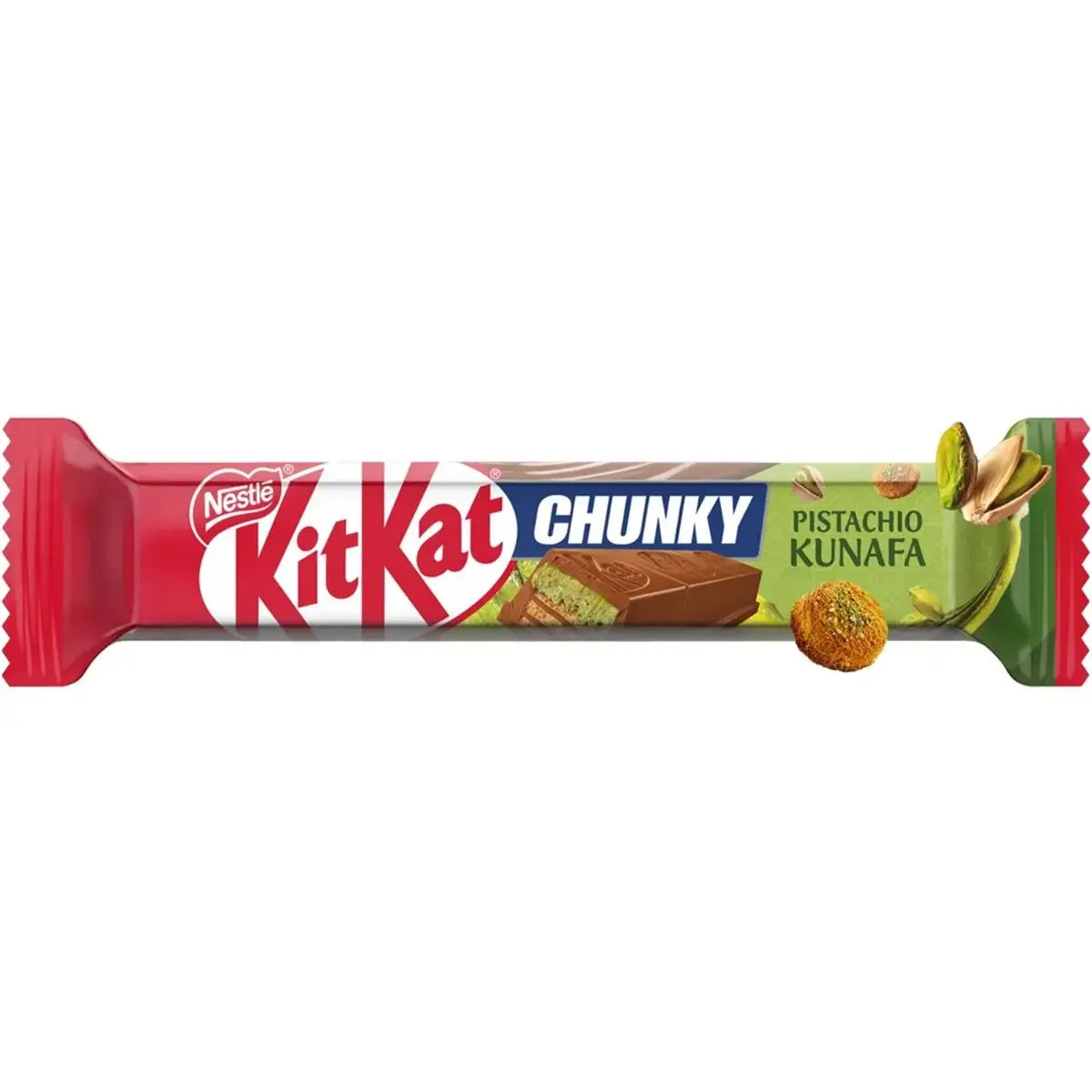 Kitkat Mail KitKat Chunky Pistachio Kunafa Chocolate Bar 41g - Candymail UK