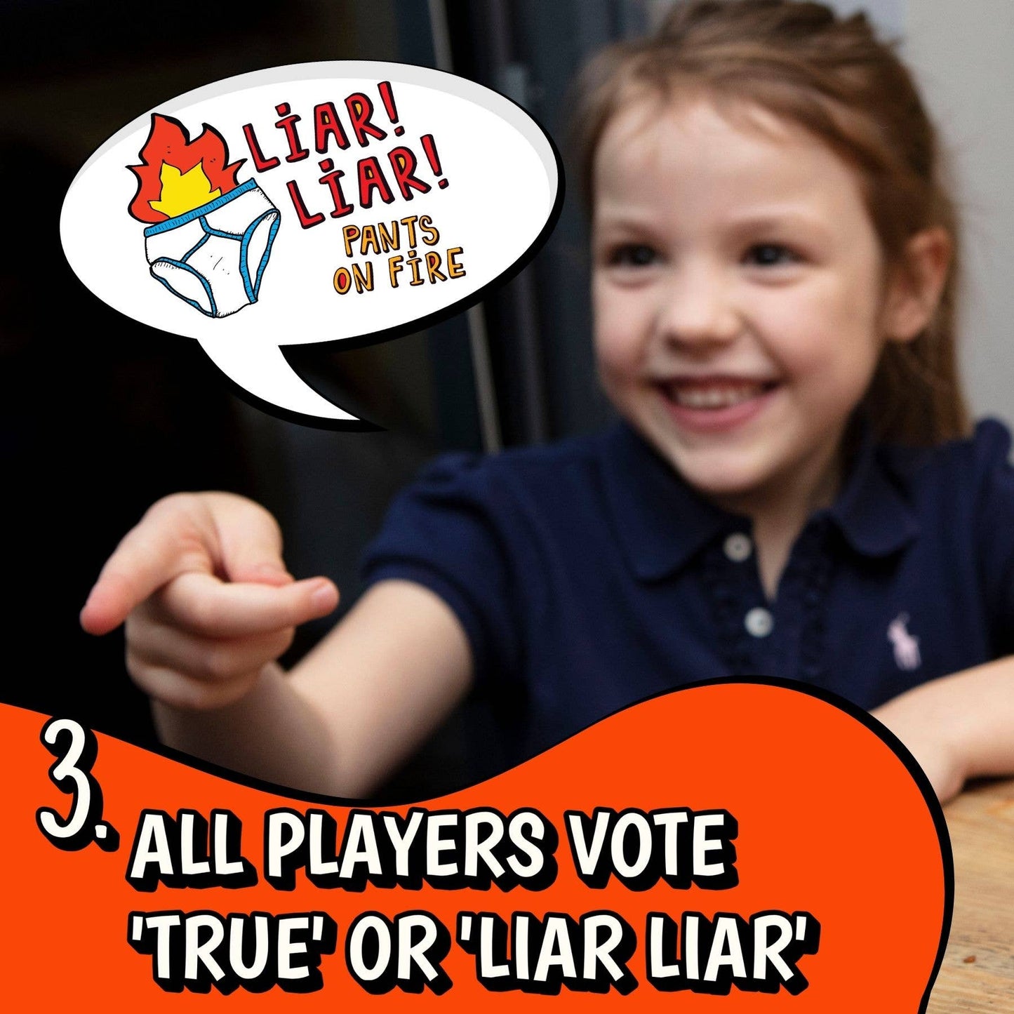 
                  
                    Liar Liar Pants on Fire – Family True or False Card Game
                  
                