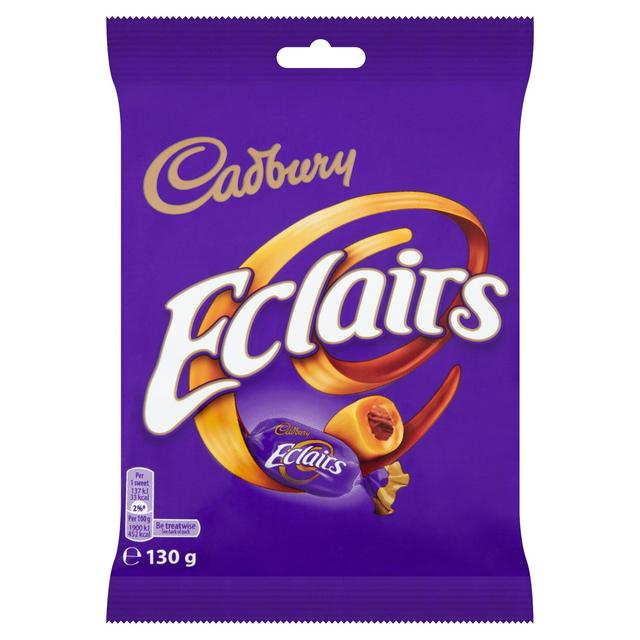 Cadbury Eclairs Classic Chocolate Bag 130g