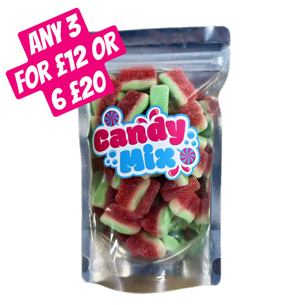 Pick and Mix Sweets - Fizzy Watermelon Slices 250g