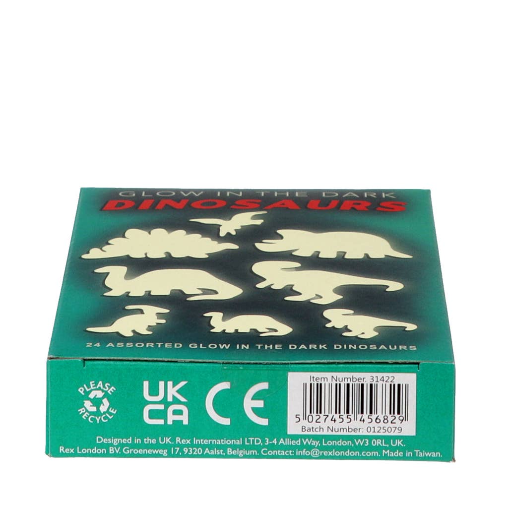 
                  
                    Glow in the Dark Dinosaur Wall & Ceiling Shapes – Box of 24
                  
                