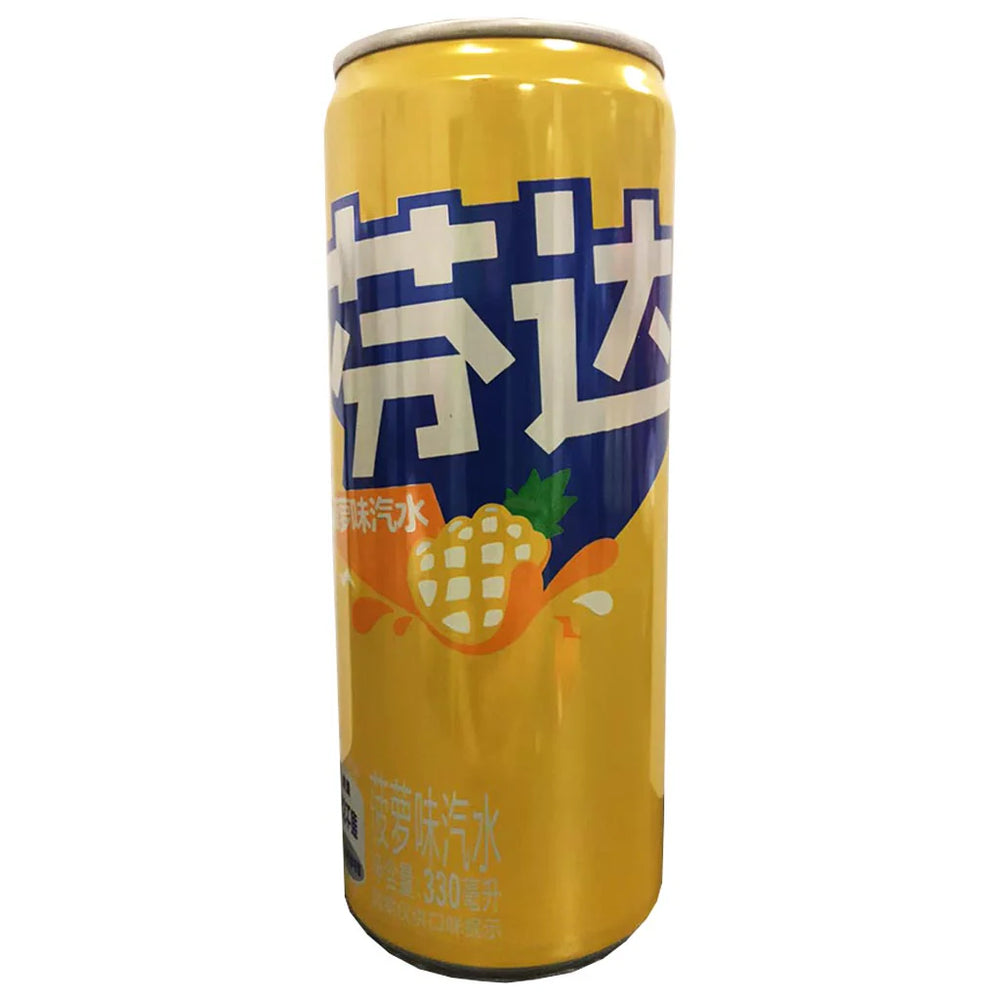 Fanta Pineapple Soda (China) 330ml