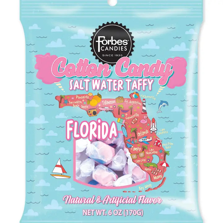 Forbes Candies Salt Water Taffy Cotton Candy 170g