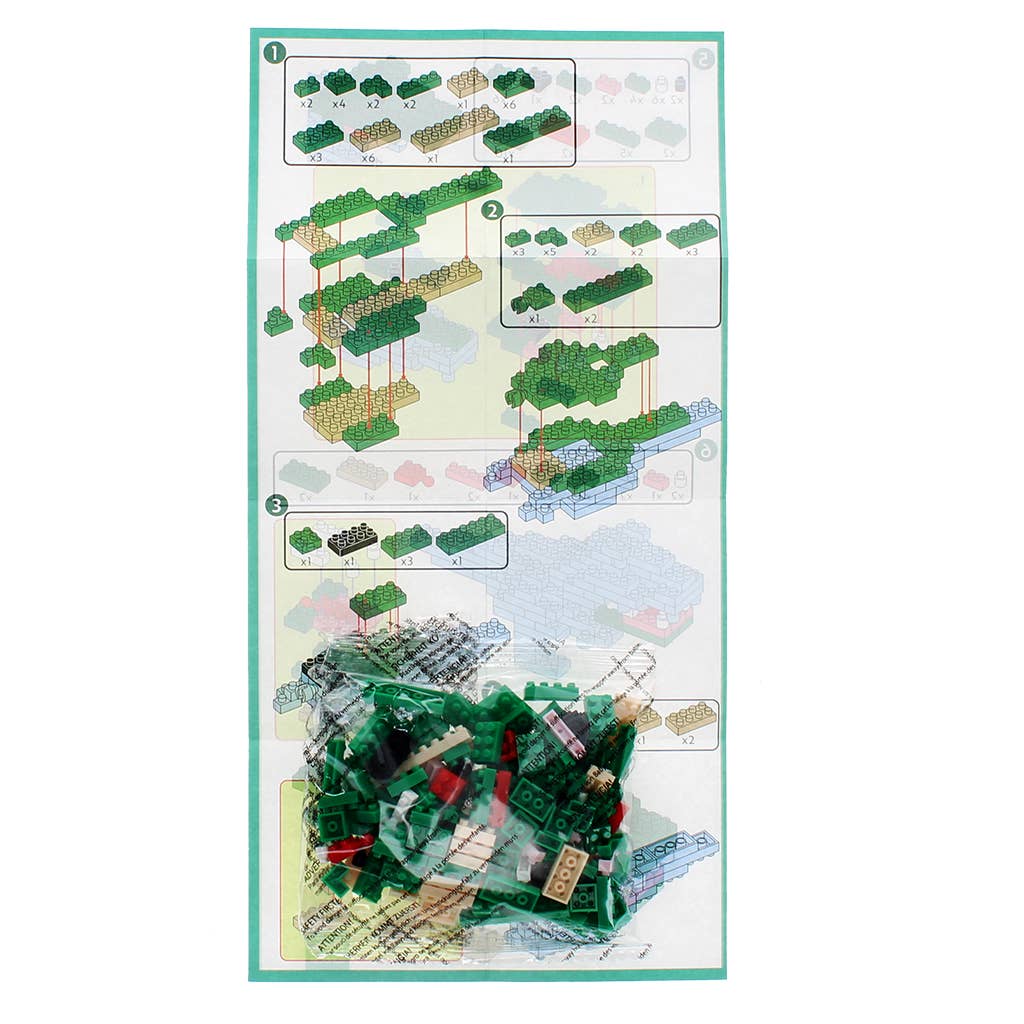 
                  
                    Build Your Own T-Rex Dinosaur – 119-Piece Mini Building Brick Kit
                  
                