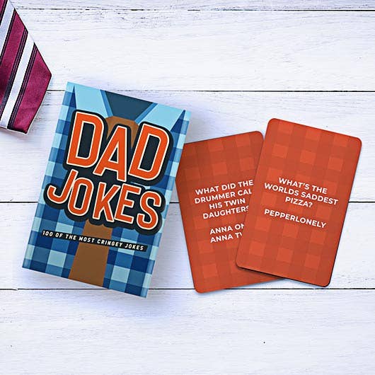 
                  
                    Dad Jokes – 100 Hilariously Cheesy Joke Cards
                  
                