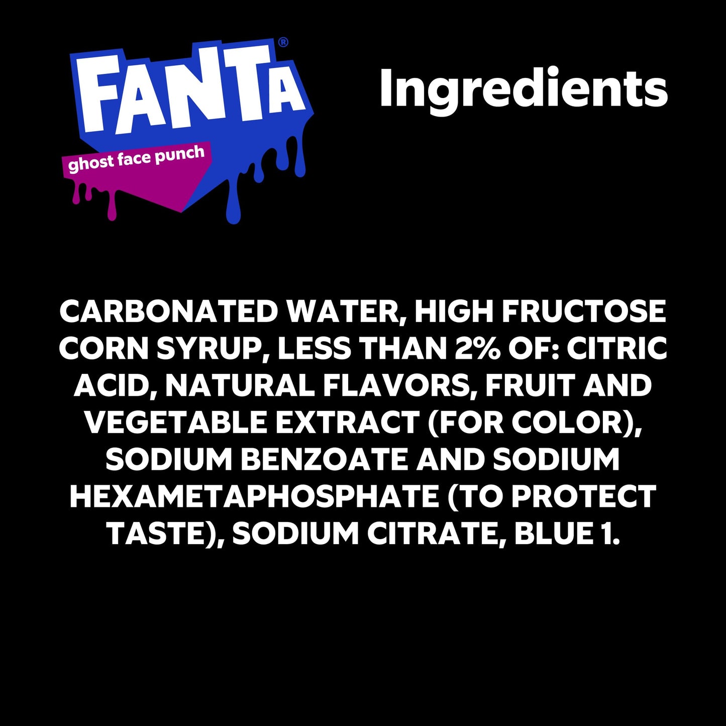 
                  
                    Fanta Ghostface Fruit Punch 12 x 355ml (Pre-Order)
                  
                