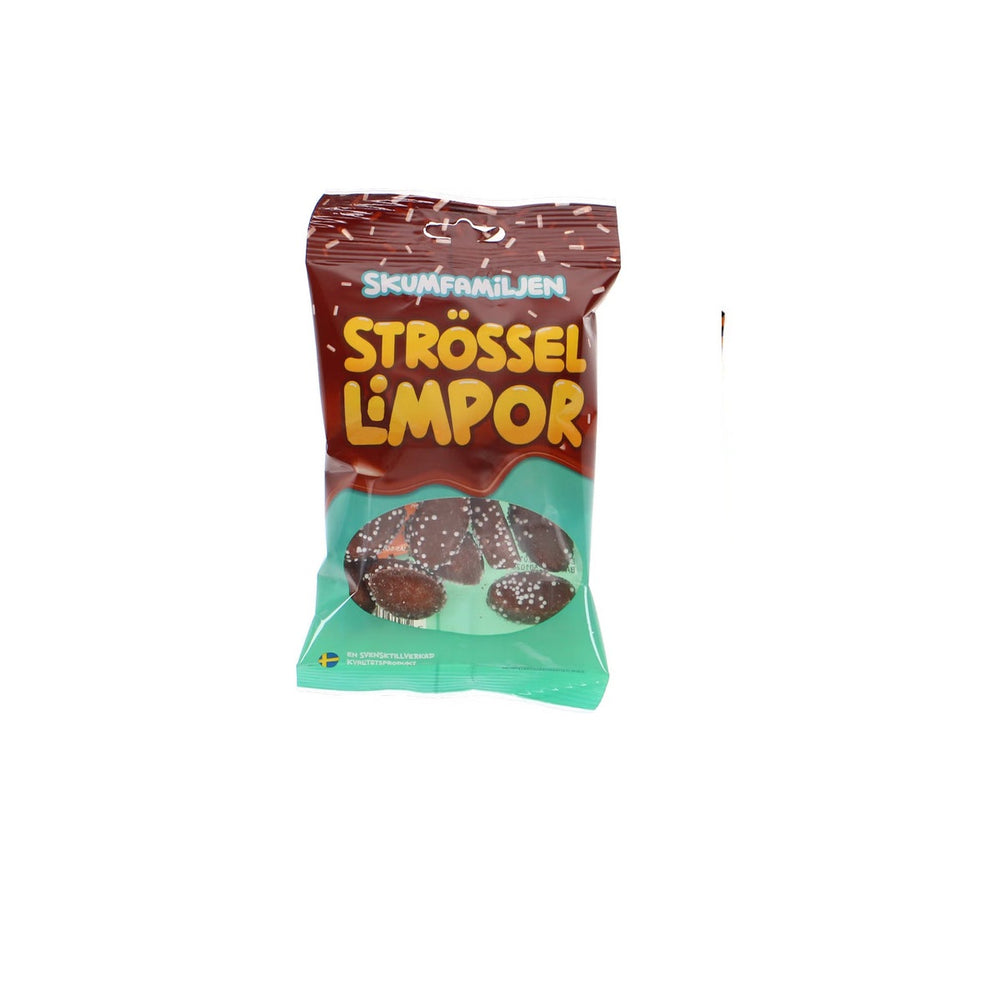Skumfamiljen Strössellimpor – 70g (Sweden)